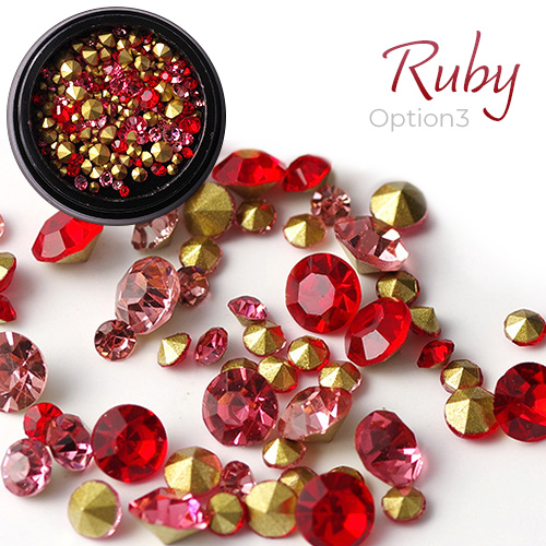 v-cutラインストーンミックスセット