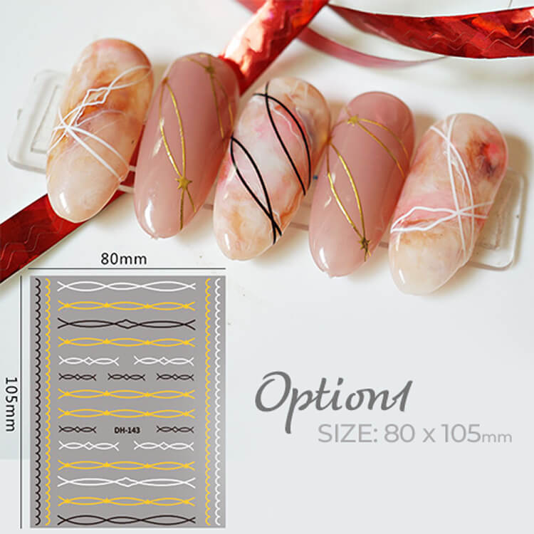 ラインアートネイルシール ラインアートネイルシール