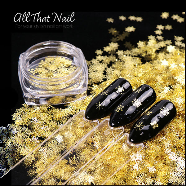 雪結晶フレークパーツ 