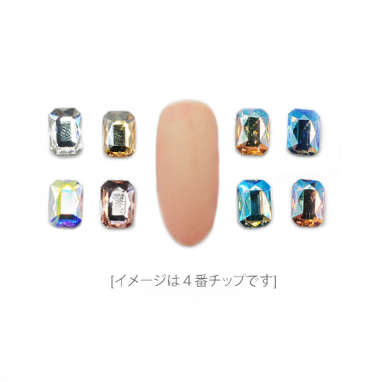 スワロフスキー]#2602 エメラルド (5x8mm)